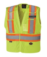 Pioneer Unisex Reflective Safety Vest, One Size