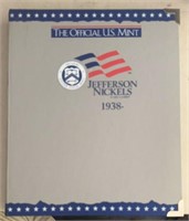 THE OFFICIAL U.S. MINT COIN BOOK-JEFFERSON NICKELS