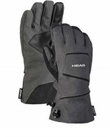 HEAD Unisex Ski Snowboarding Gloves, Gray XL