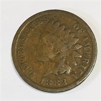 1883 United States Indian Head Penny