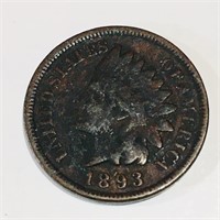1893 United States Indian Head Penny