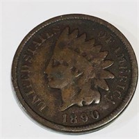 1890 United States Indian Head Penny