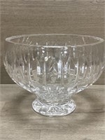 Waterford Crystal Bowl 7.5" Wide 6" Tall