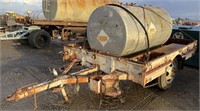 500g Steel Fuel Tank and Army Trailer