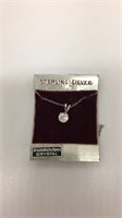 Sterling Silver & Swarovski Crystal Necklace