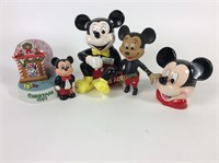 Lot of 5 Mickey Memorabilia