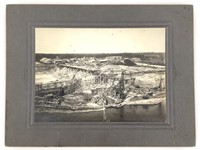 Early Photograph Industrial Activity, Dam Build