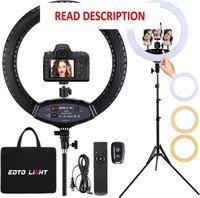 EOTO LIGHT 19 inch LED Ring Light with Stand
