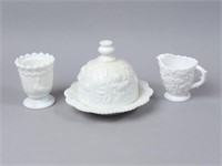 Imperial & Westmoreland Milk Glass Table Articles