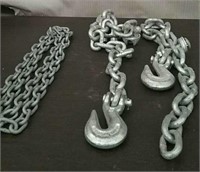 Box-Chains With Hooks & Approx. 70" Chain