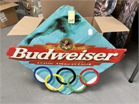 1997 Anheuser-Busch Metal Sign as-is