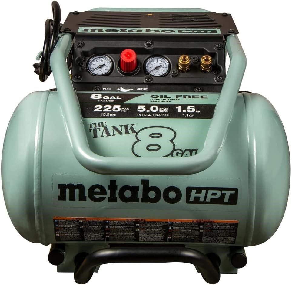 Metabo HPT THE TANK 8-Gal 225 PSI Oil-Free