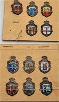 11 Sterling & Enamel Coats of Arms