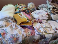 Variety of Quilts & Bedding