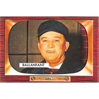 1955 Bowman Hi Grade Umpire Ballanfant