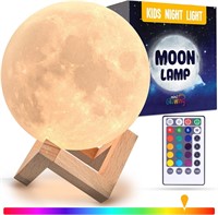 Mind-Glowing Moon Lamp - 3D