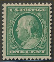 USA #357 MINT FINE-VF LH