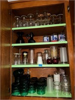 Cabinet Contents-Glassware