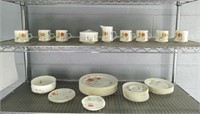 36 Pc Mikasa Just Flowers China