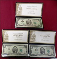 LOT OF (3) $2.00 NOTES FROM 1976 - FROM 1976 LOT F