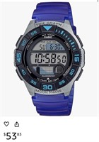 Casio Men's 10 Year Battery Quartz Resin Strap,