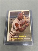 1957 Hank Aaron Card- Nice