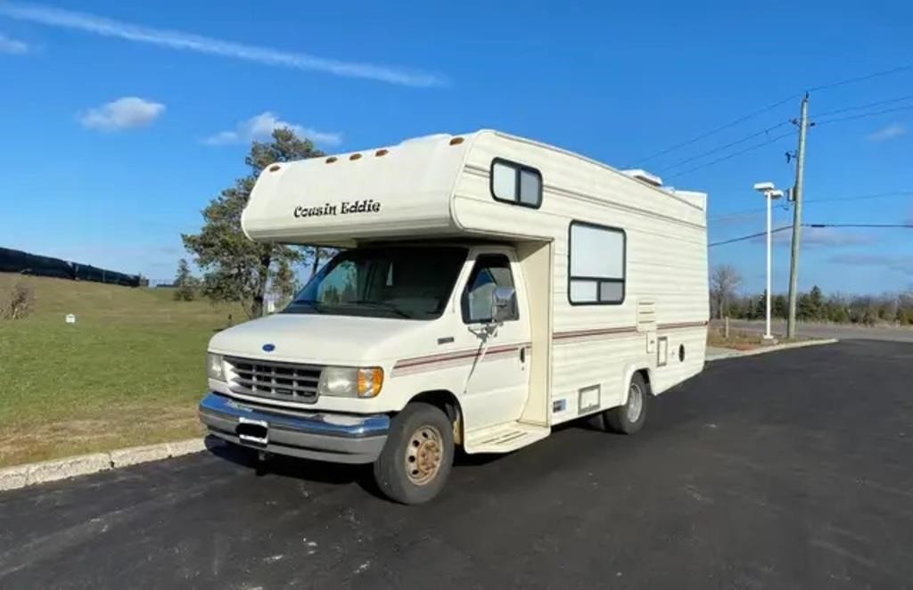 1994 Ford Slumber Queen 22 Ft Class C Motorhome 1f Live And Online