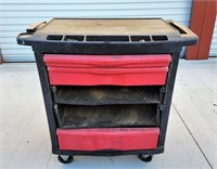 Rubbermaid Five-Drawer Utility Rolling Tool Chest
