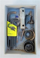 Small Mixed Lot Allen Wrenches - Hole Saw