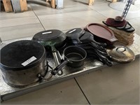 Cast iron fajita plates, pots, pans