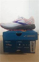 Brooks "Ghost 14" Womens shoes-Size 8