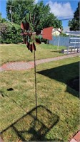 Yard art spinner 6ft tall