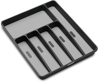 (N) Madesmart Classic 6-Compartment Plastic Silver