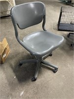 Grey office chair
