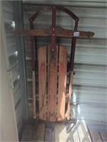 Western Clipper wooden sled
