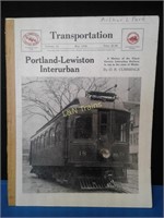 MAINE - Portland-Lewiston Interurban" 26pp