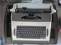 Royal typewriter in case
