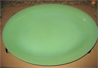 Large Oval Jadite Platter