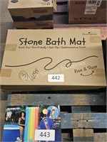 3- stone bath mats