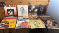 Records mostly country music, Charlie Rich, Tom
