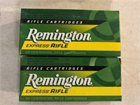 2 Boxes Remington 17REM