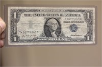 1957 $1.00 Blue Seal Star Note