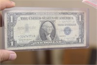 1957 $1.00 Blue Seal Star Note