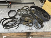 Various Types And Sized Belts