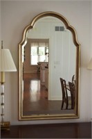 Gilt Arched Top Mirror