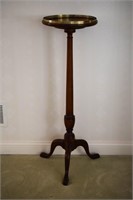Mahogany Queen Anne Plant Stand
