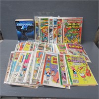 Assorted DC Marvel Comics & Charlton Comics