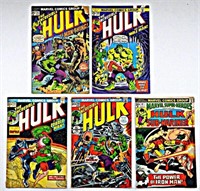 (5) MARVEL COMICS FEATURING THE HULK