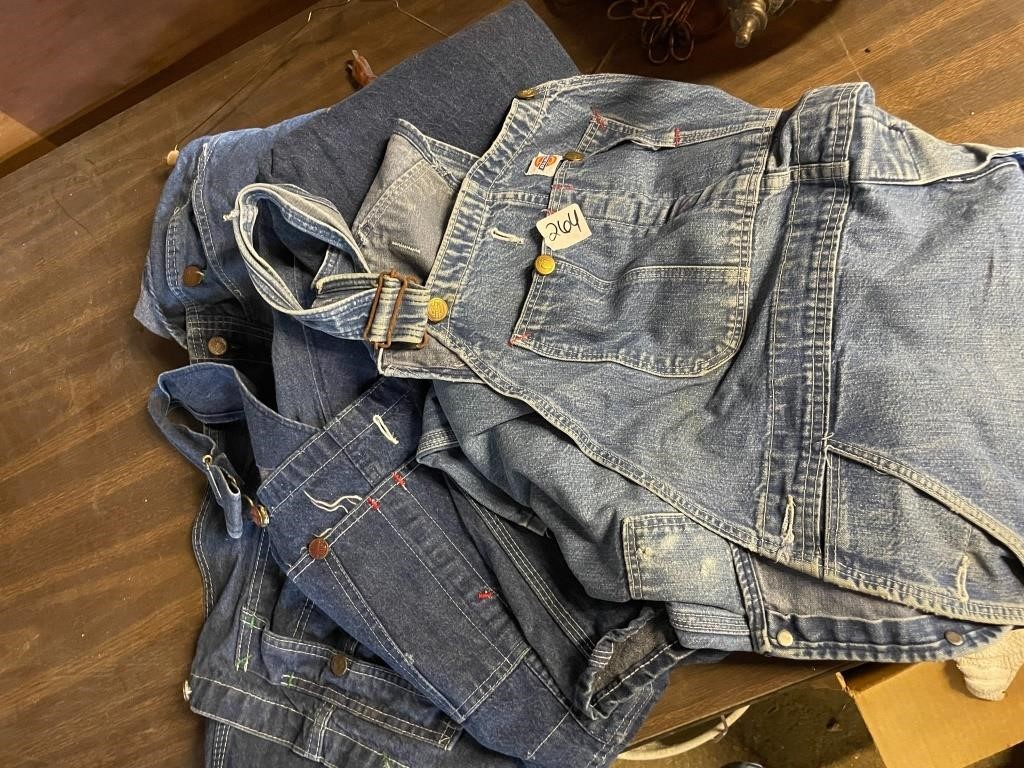 size 42 overalls (3) pair