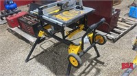 DeWalt SWE 7491 10" Table Saw w/ Folding Stand